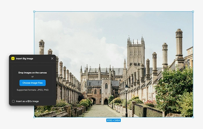 Figmaプラグイン：Insert Big Image